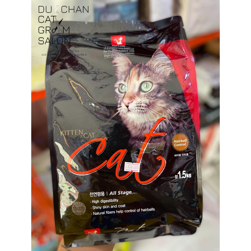 Cateyes 500g - 1kg | Thức ăn hạt cho mèo Cat Eye | Cateye | Anti Hairball
