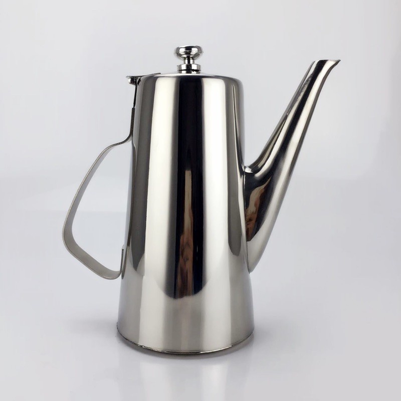 Bình đựng nước trà, cafe, 2L inox tốt vòi rót dài có tay cầm tiện lợi, ấm đựng trà pha cà phê - Dụng Cụ Pha Chế Đà Nẵng