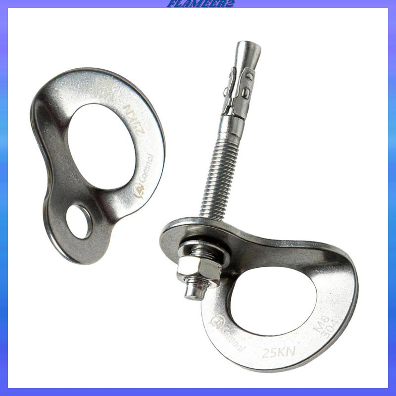 Móc Treo Mỏ Neo Bằng Thép Không Gỉ 25KN Flameer2 Cho Belay Rigging