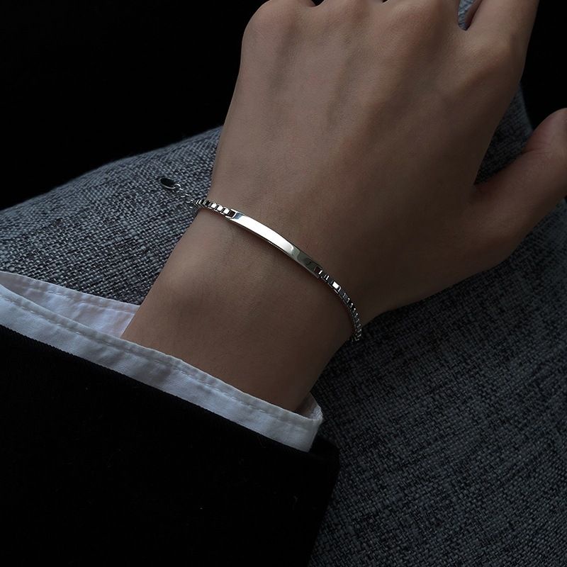 Vòng tay bạc Thái - Lắc tay nam nữ bạc Thái phong cách cổ điển cá tính Vườn Trang Sức