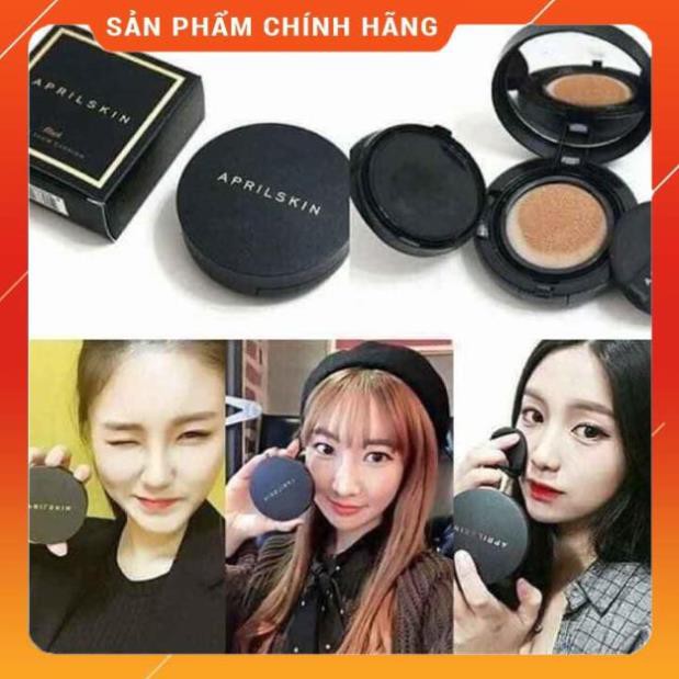 [ HÀNG AUTH - GIÁ HỦY DIỆT] Phấn Nước April Skin có Chỉ số chống nắng cao SPF 50+Skin Magic Snow Cushion