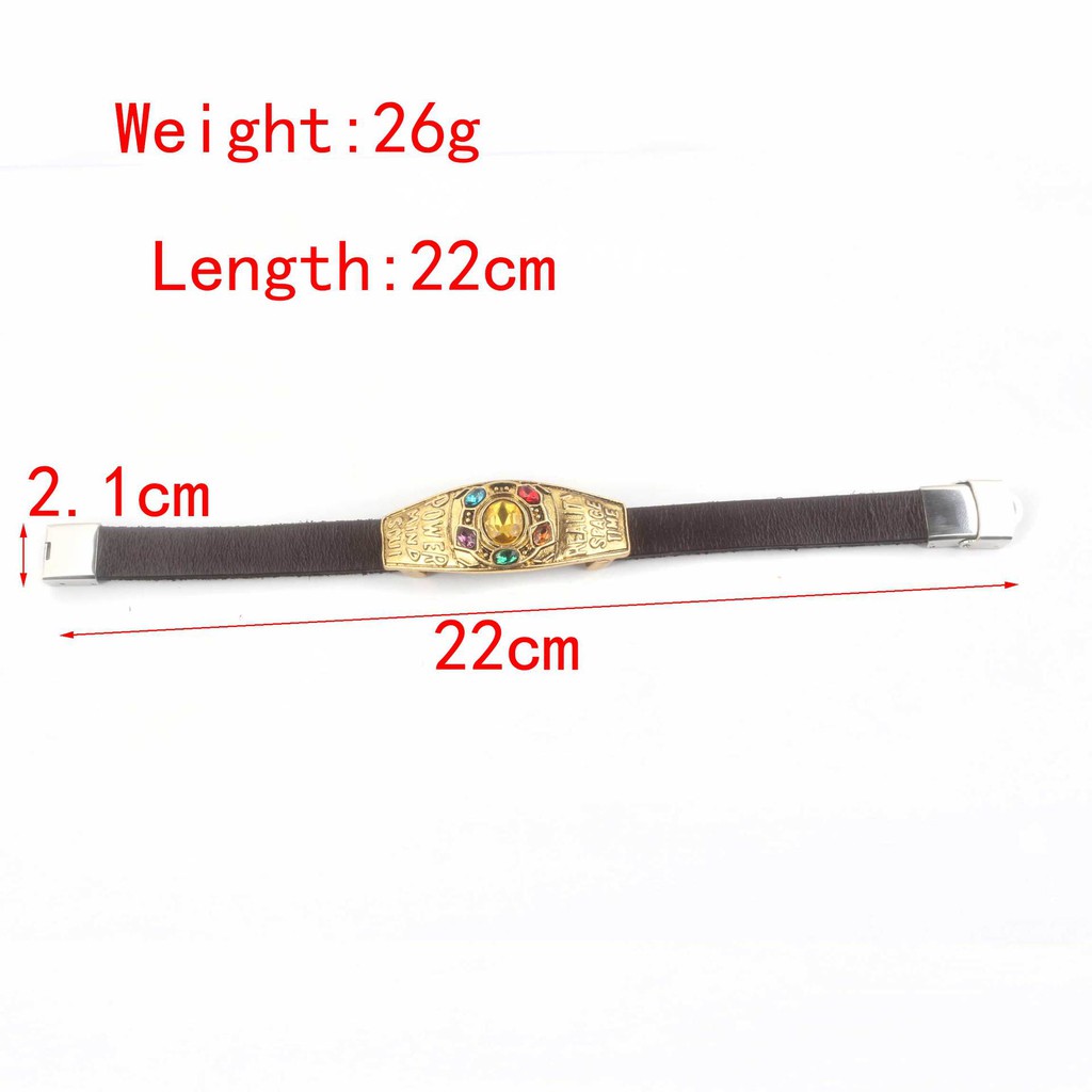 Vòng Tay Marvel 6 Viên Đá Vô Cực