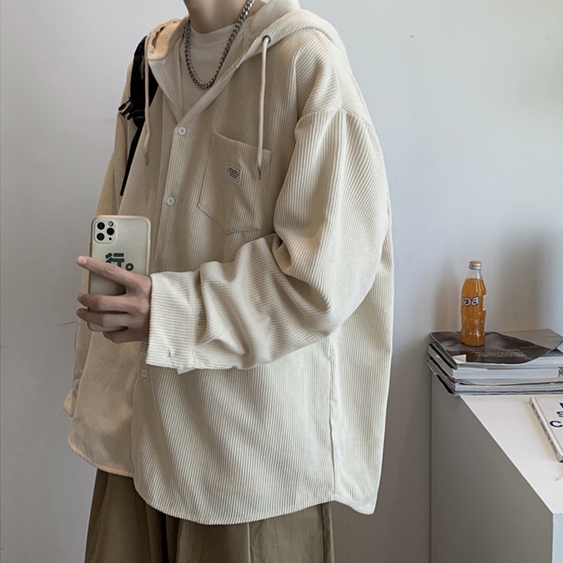 Áo Khoác Hoodie Màu Trơn Dáng Rộng Thời Trang Retro Đơn Giản Cho Nam Nữ simple big size áo khoác nữ đẹp Áo hoodie nữ mỏng