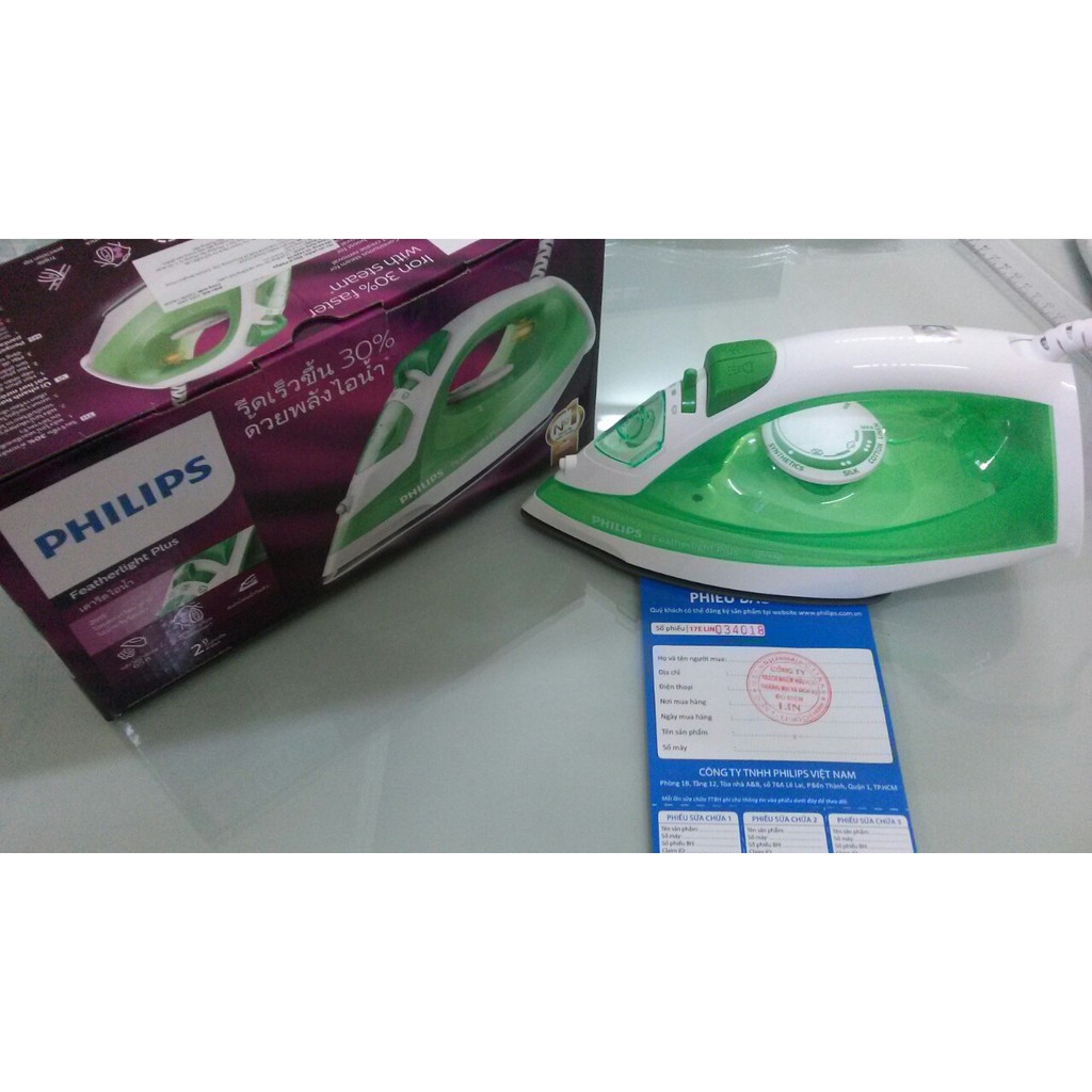 Bàn ủi hơi nước Philips GC1426 - Hãng phân phối chính thức