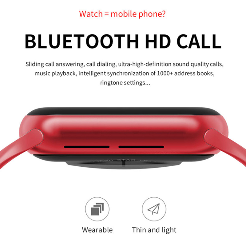 Đồng Hồ Thông Minh Lykry X12 IWO Mặt Vuông Gọi Bluetooth Chống Nước IP67 Theo Dõi Nhịp Tim/Oxy Máu/Thể Dục 1.57inch