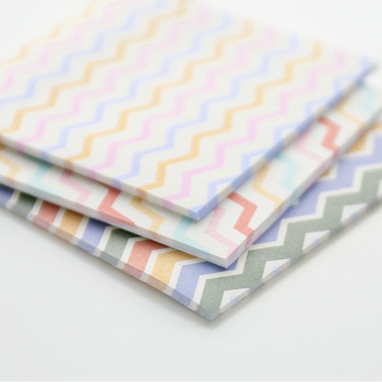 Hàn Quốc INS 80sheets Grid Sticky Notes Memo Label Sticker Dễ thương Note Pad Dấu trang Có thể cắt được Notepad Đồ dùng văn phòng cho trường học