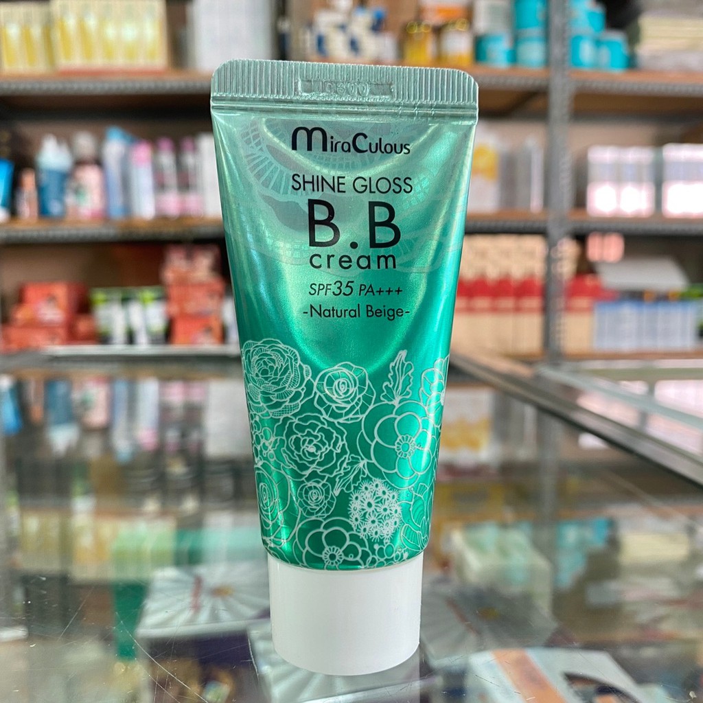 Kem BB Cream Trắng Da Kiểm Soát Dầu Miraculous Shine Gloss 30g