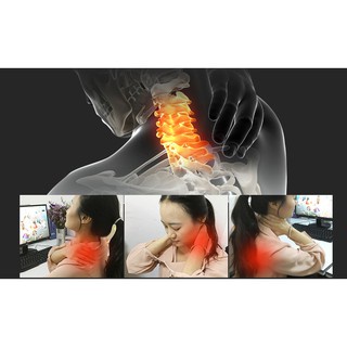Khung nắn chỉnh kéo dãn cột sống cổ điện chuẩn từ chuyên thoái hóa đốt sống cổ, mỏi cổ do cúi nhiều
