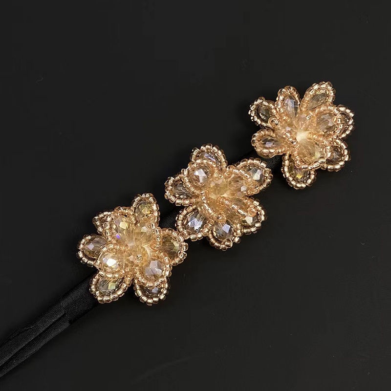 [Aishang Xinh Đẹp] Dụng Cụ Búi Tóc Đính Hạt Cườm Thủ Công Tinh Tế Phong Cách Hàn Quốc Cổ Điển Cho Nữ