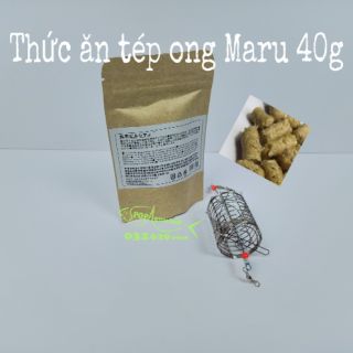 Thức ăn tép ong vi sinh Maru 40g
