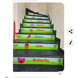 20 bậc Decal dán cầu thang