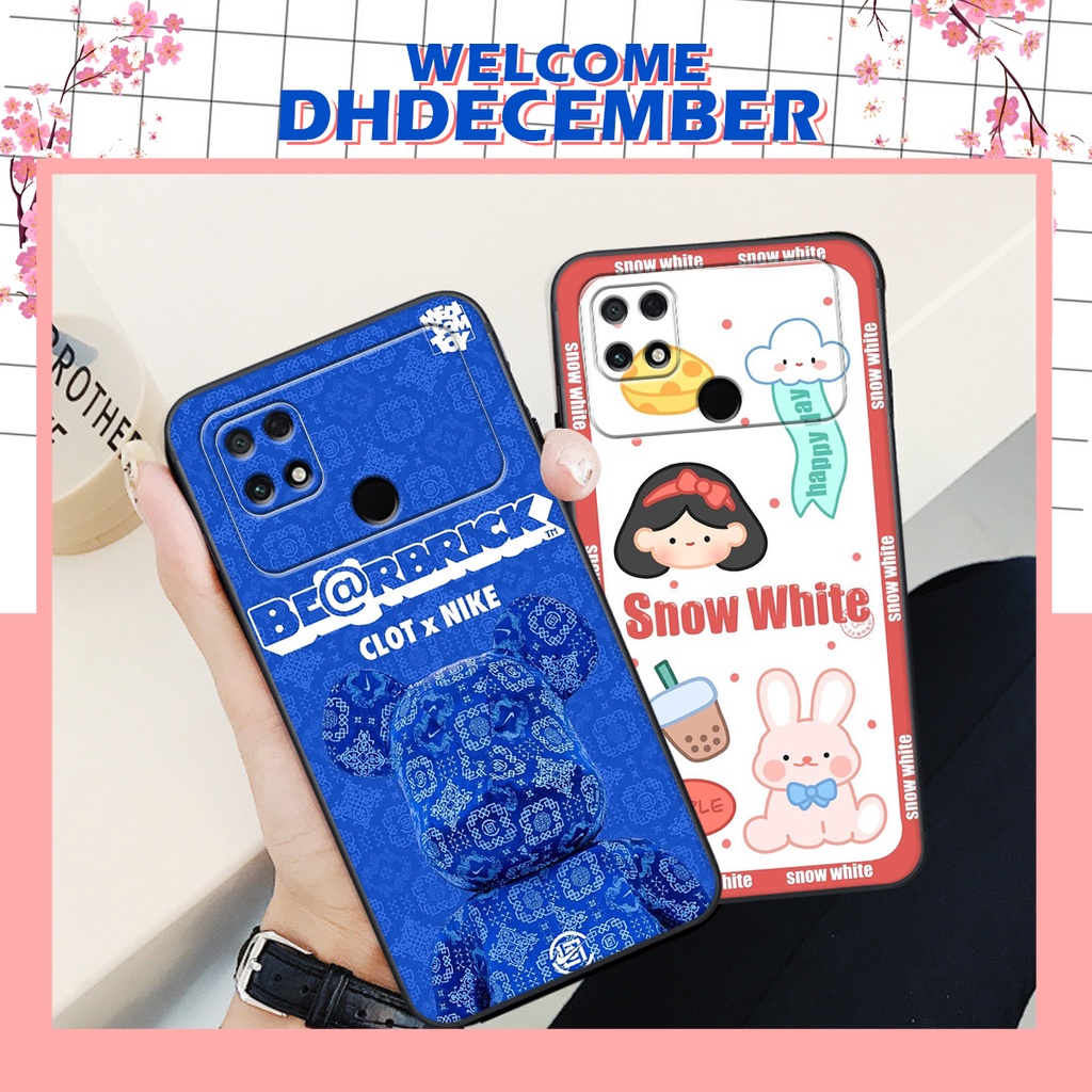 Ốp lưng Xiaomi POCO C40 / REDMI 10C / BẢO VỆ CAMERA in hình 3D lucky, gấu Brick xinh xắn - KHÔNG NÊN BỎ LỠ