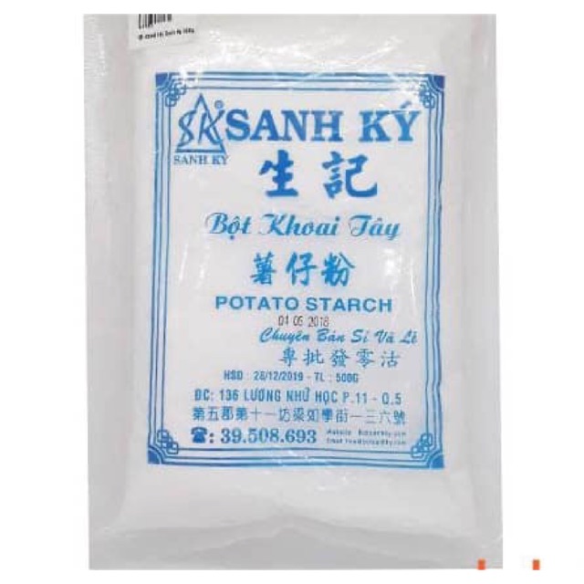 Bột Khoai Tây Sanh Ký 500g