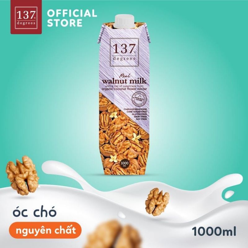 (Combo 6 chai )Sữa Óc Chó, Hạnh Nhân , Hạt Dẻ Cười Nguyên Chất 137 Thái Lan
