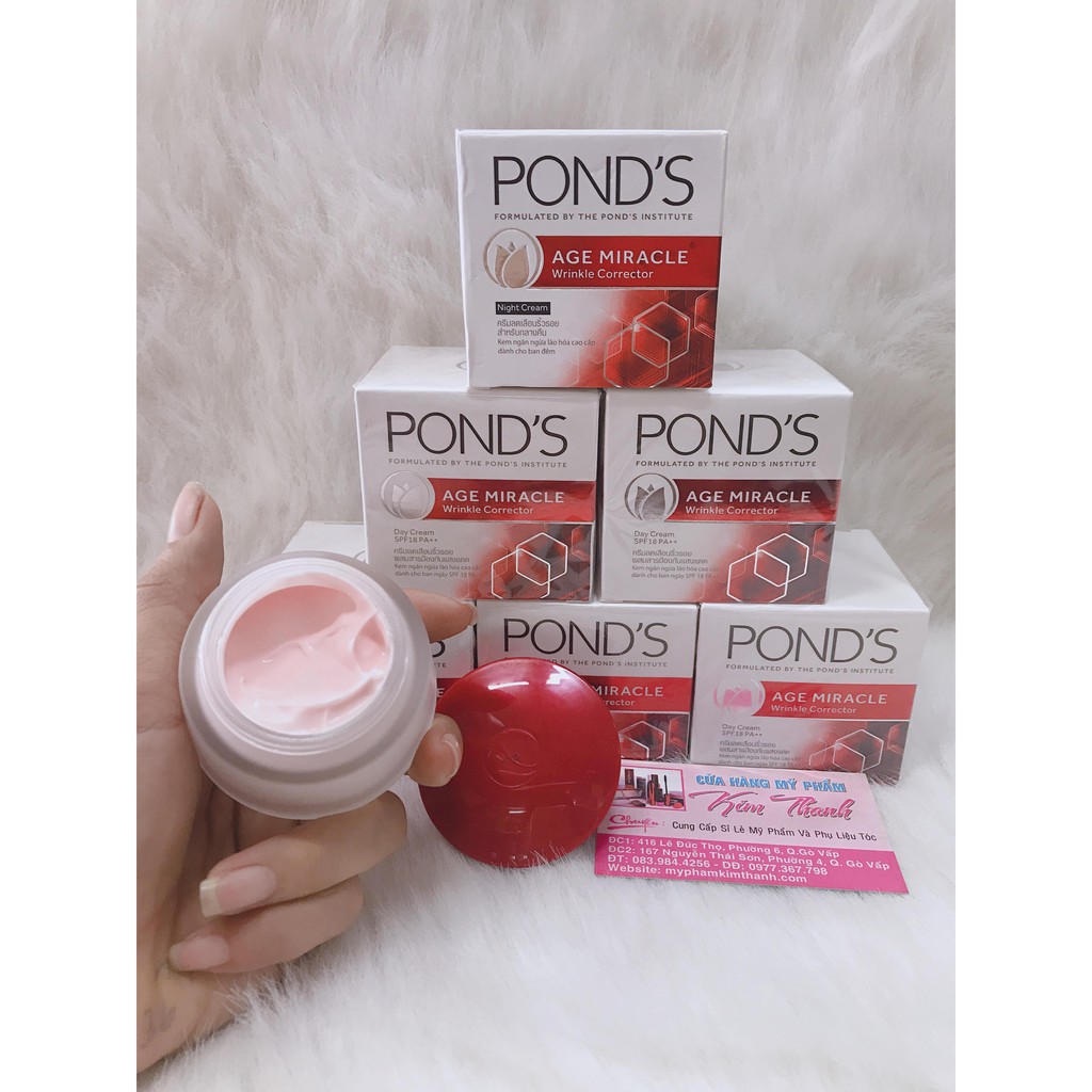 KEM DƯỠNG DA  CHỐNG LÃO HÓA POND’S ĐÊM AGE MIRACLE 50G – CHÍNH HÃNG THÁI LAN