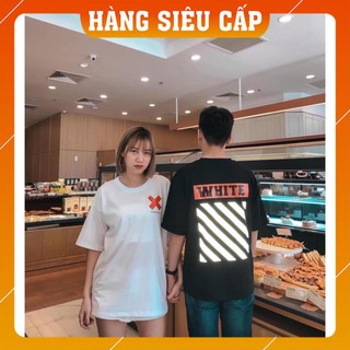 [FreeShip – Hạng xịn] Áo đôi phản quang siêu chất X White/ Đen trắng tương phản siêu cá tính