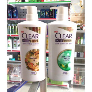dầu gội clear 650g