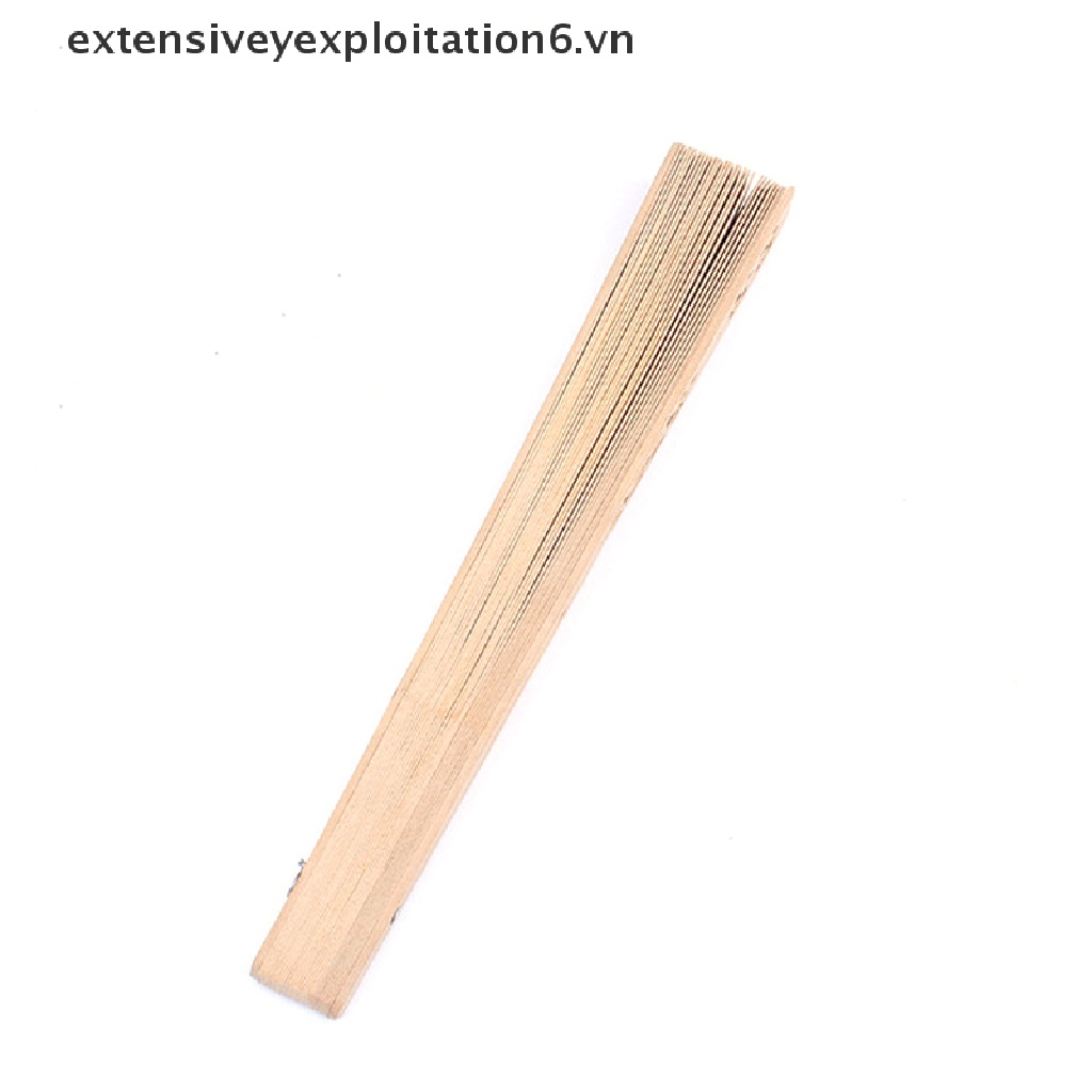 1 Chiếc Quạt Xếp Bằng Gỗ Tre Cổ Điển E6VN / / Chính Hãng Dành Cho Cô Dâu Trong Tiệc Cưới