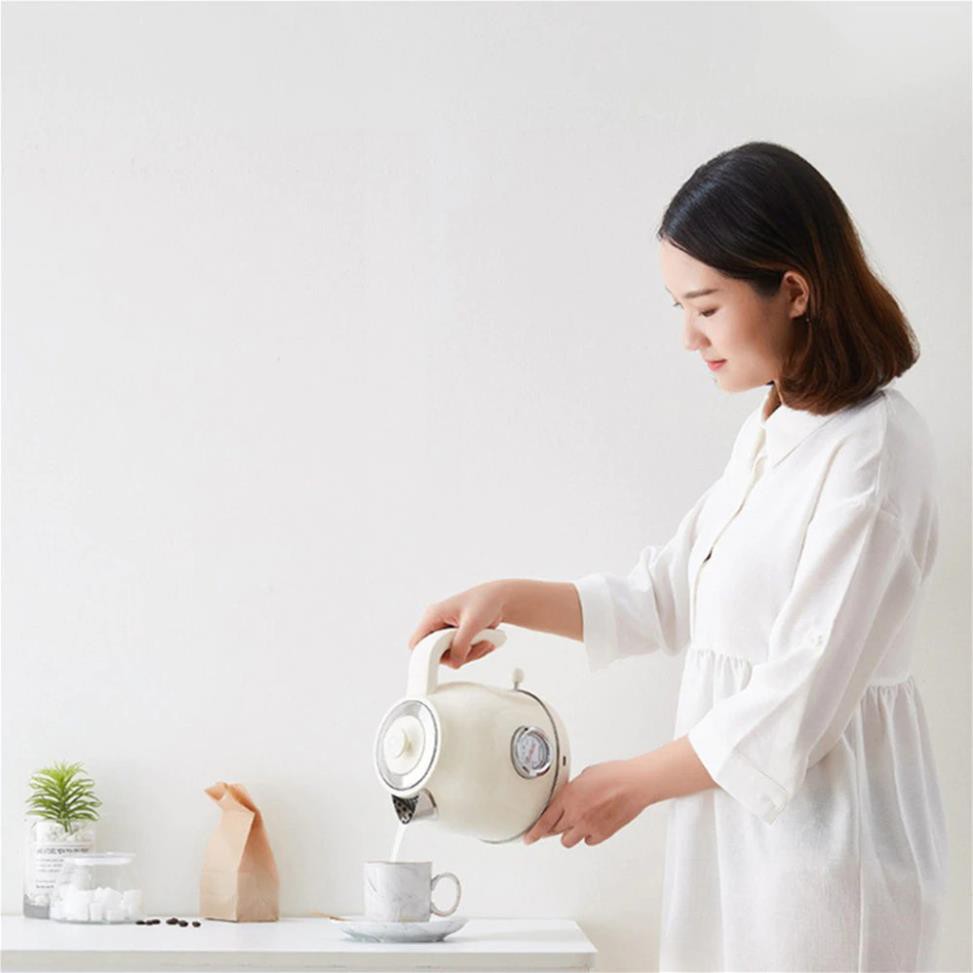 Ấm bình đun nước điện siêu tốc Xiaomi Retro oCooker có đo nhiệt độ