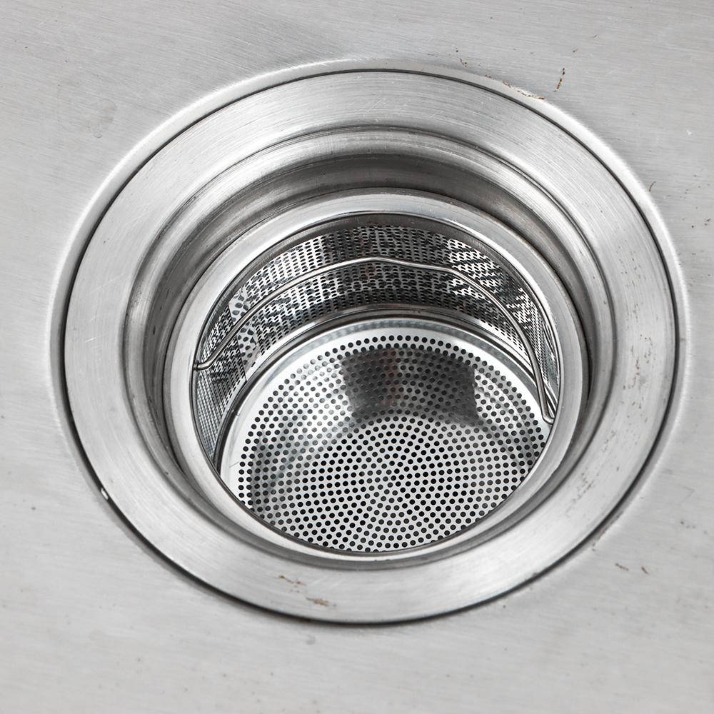 MUVAKO Lưới Lọc Rác Bồn Rửa Chén Bằng Thép Không Gỉ