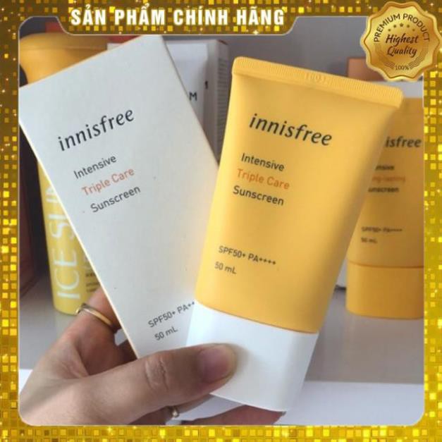 ⚡CHÍNH HÃNG⚡ Kem Chống Nắng INNISFREE Perfect UV Protection Cream Triple Care