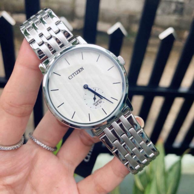 Đồng hồ nam Citizen BE9170-56A quartz - dây kim loại silver 39mm authentic