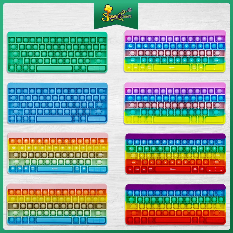 Bàn phím đồ chơi bằng silicone có chữ cái và số cho bé