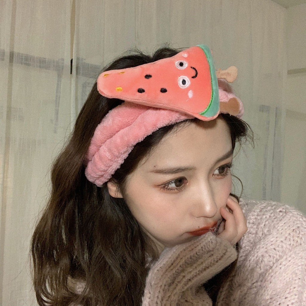 Băng Đô Cài Tóc Hình Dưa Hấu Siêu Đáng Yêu