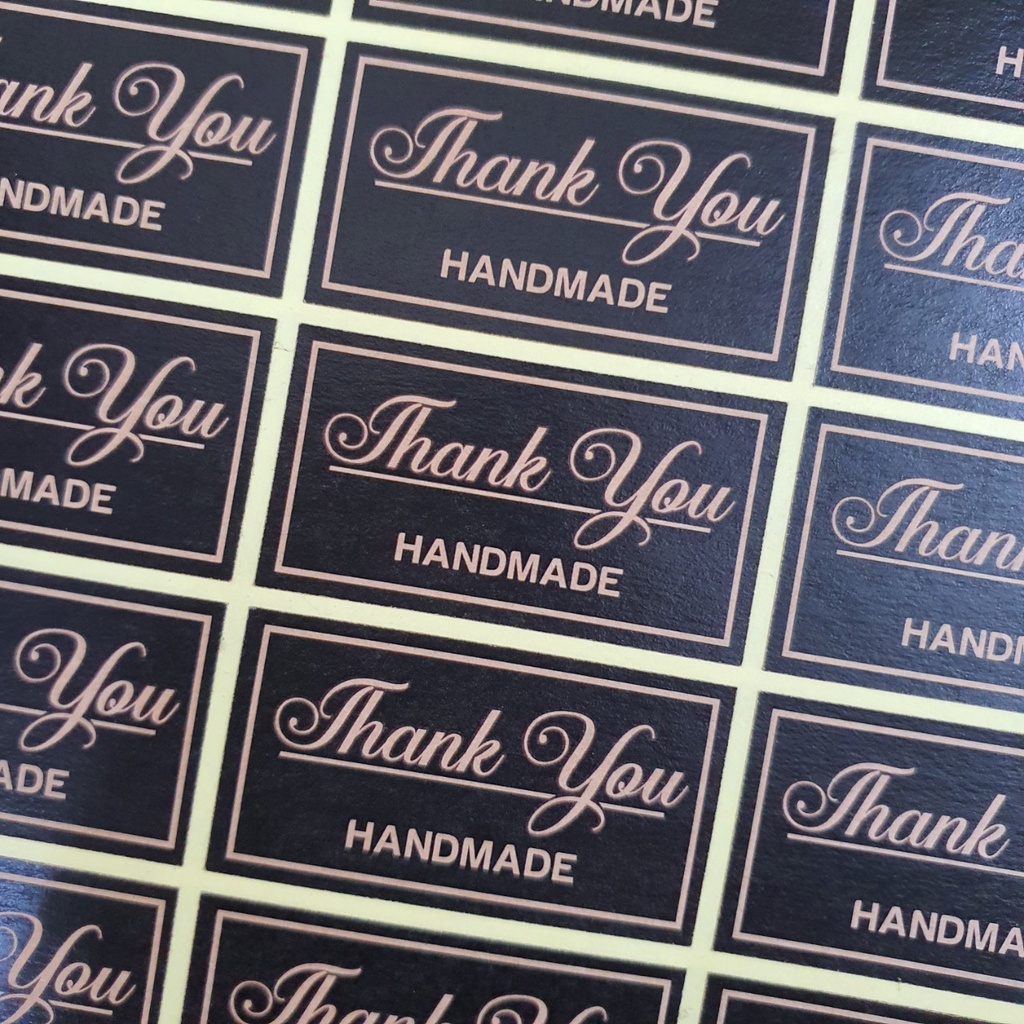 Tem Thank You có sẵn size 2,7x5cm