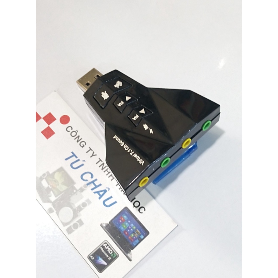 Bộ Chuyển Đổi USB to Sound 3D Virtual 7.1 Hình Phi Thuyền Azone