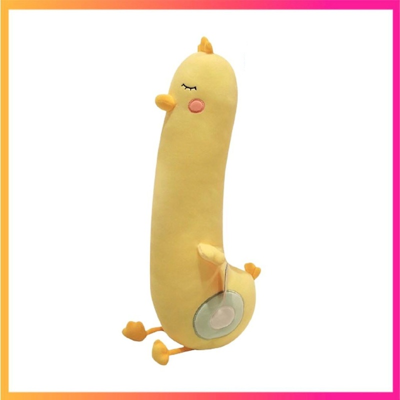 Gấu Bông Gà Vàng cổ dài siêu ngáo, Chú gà cổ vàng nhồi bông cực đáng yêu, Gấu xih Zick.vn