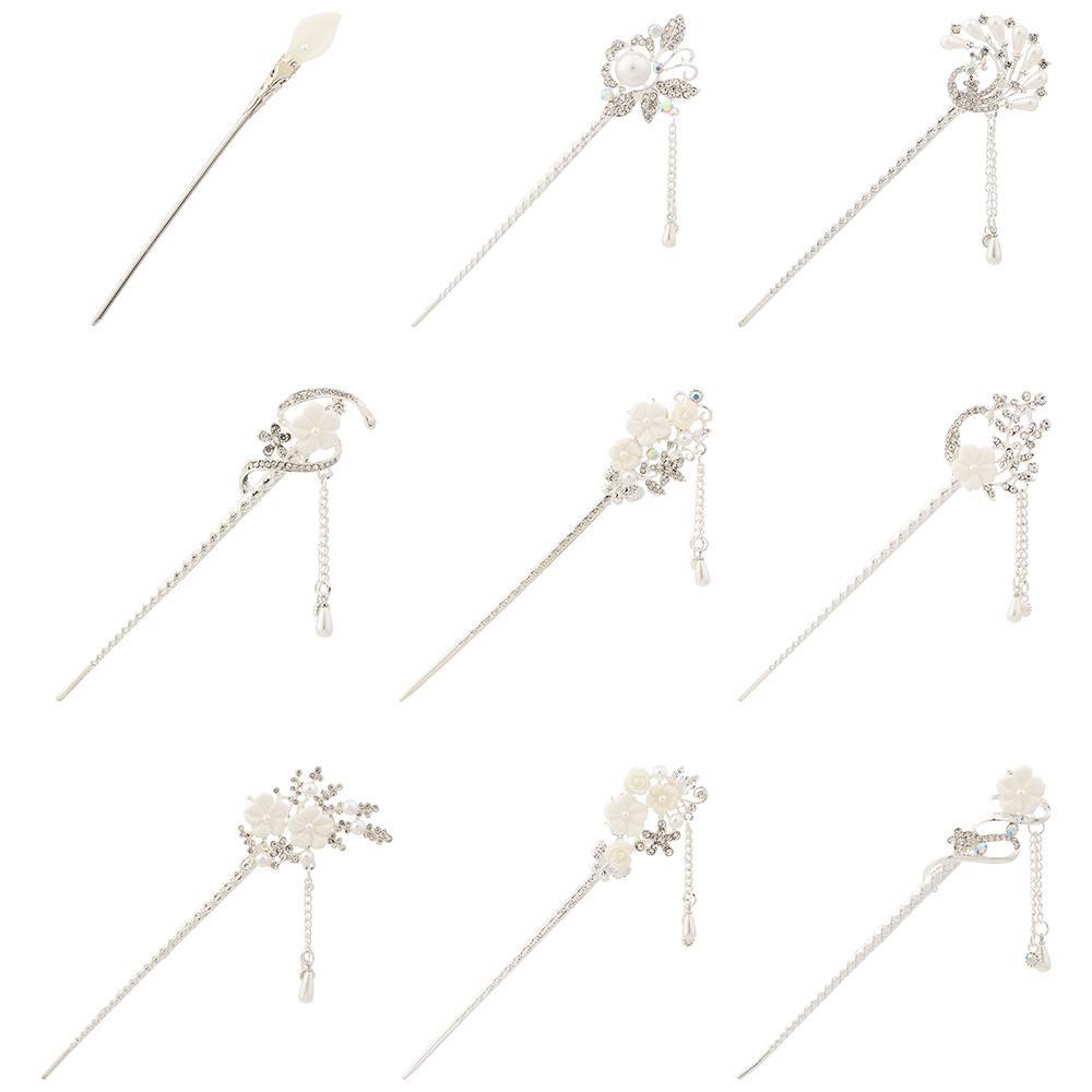 Trâm Cài Tóc Hình Hoa Phong Cách Retro Tinh Tế