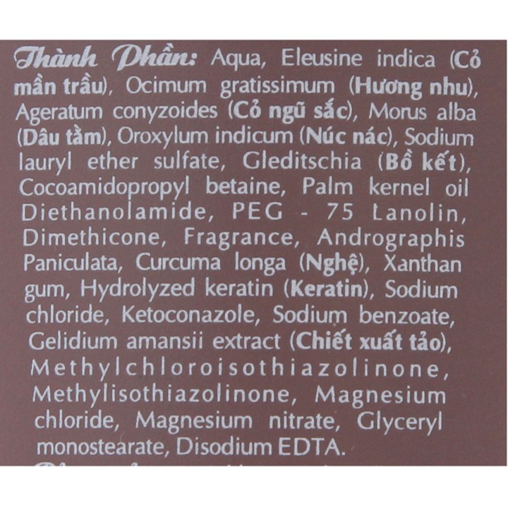 Dầu Gội Dược Liệu Thái Dương 7 Chai 200ml (Mềm mượt hơn, 7 ngày không gàu không ngứa)