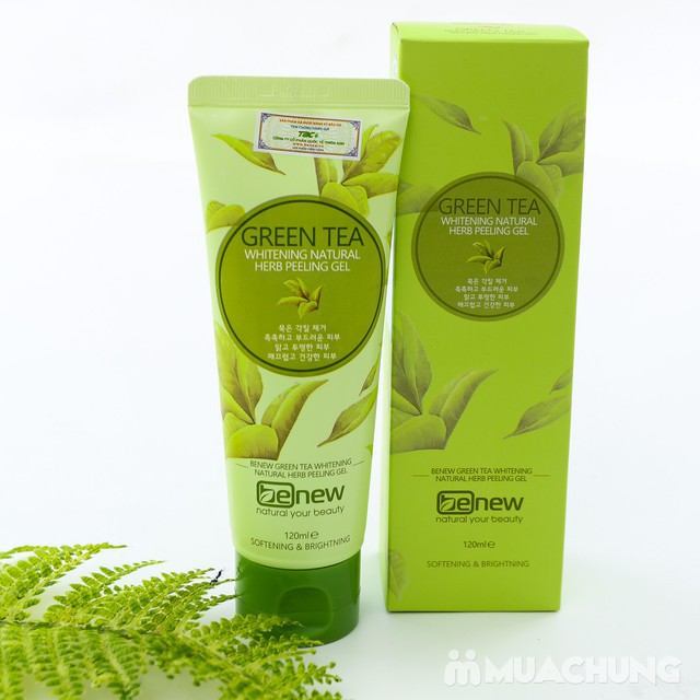 Tẩy tế bào chết trà xanh BENEW Green Tea/Brown Rice Peeling Gel 120ml | BigBuy360 - bigbuy360.vn