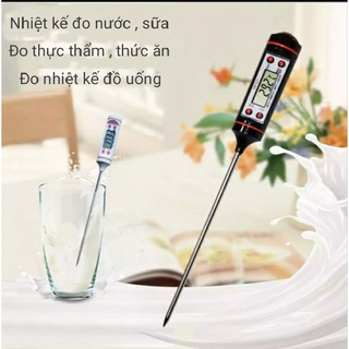 Nhiệt kế đo nhiệt độ thực phẩm, nấu ăn, pha sữa tp101, màn hình hiển thị rõ ràng - kết quả chính xác - bảo hành 1 đổi 1