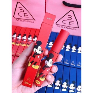 [SON 3CE]_ Son 3CE MICKY ĐỎ mẫu mới LUZTIC MÀU ĐỎ CAM SAN HÔ