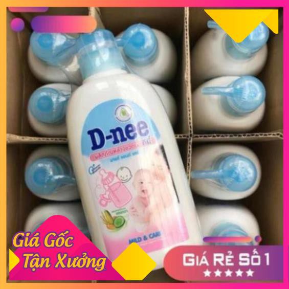 Nước xúc bình sữa vệ sinh bình uống dnee 620ml thái lan - Nước rửa bình sữa, núm ty - chăm sóc sức khỏe mẹ và bé