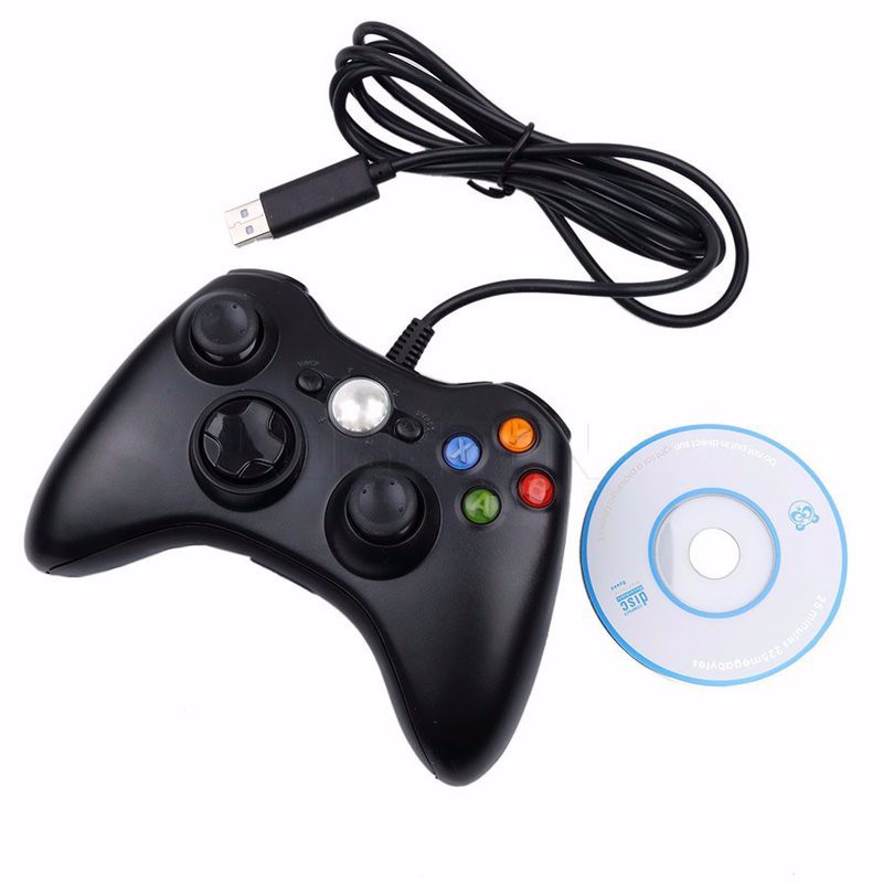 Tay Cầm chơi Game Xbox 360 - Tay Game Đơn RUng Có Dây CHUYÊN  DÙNG CHO GAME