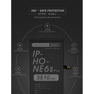 [BH 6 THÁNG]Pin iphone các đời 6/6s/7/7plus/6plus/6splus DUNG LƯỢNG CAO HÃNG REMAX