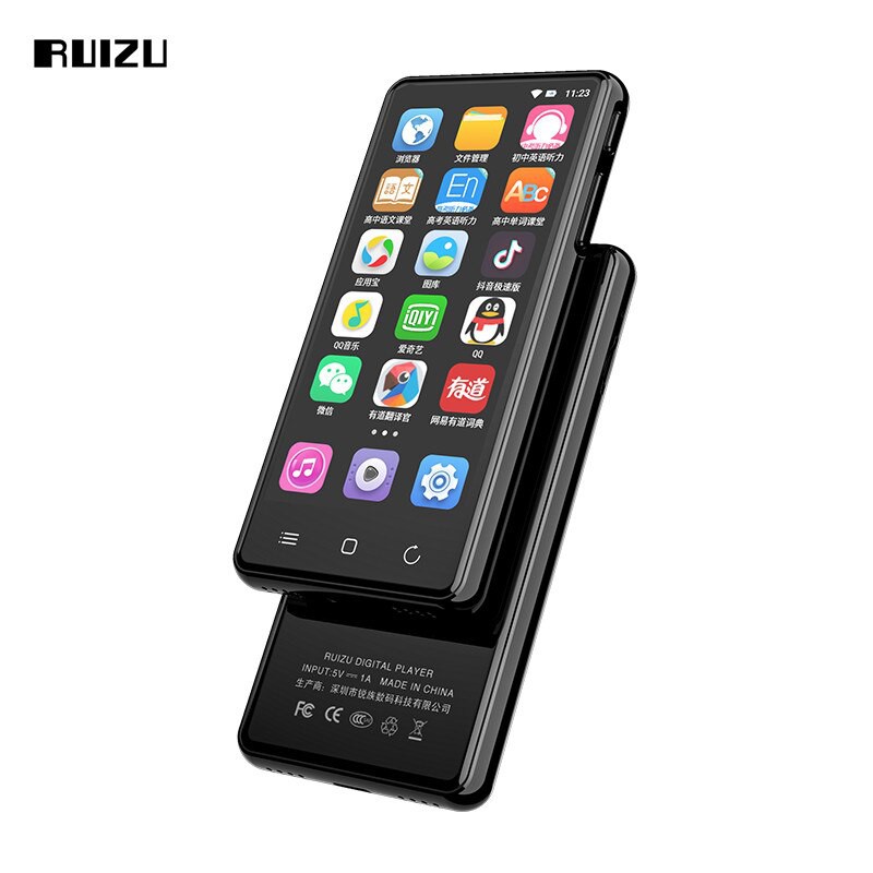 [HÀNG CHÍNH HÃNG] MÁY NGHE NHẠC XEM PHIM RUIZU H8 WIFI ANDROID BLUETOOTH 5.0 MÀN HÌNH 4.0IN 16GB CÓ LOA NGOÀI