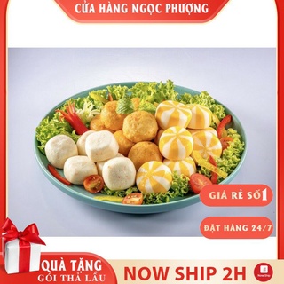 COMBO 3 loại thả lẩu Malay siêu hot_Viên Nhím_Viên cá phô mai_Đậu hủ trứng phô mai