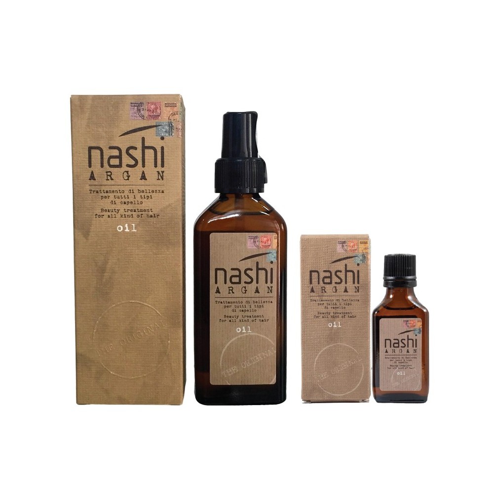 TINH DẦU DƯỠNG TÓC NASHI ARGAN OIL 30-100ML CHÍNH HÃNG