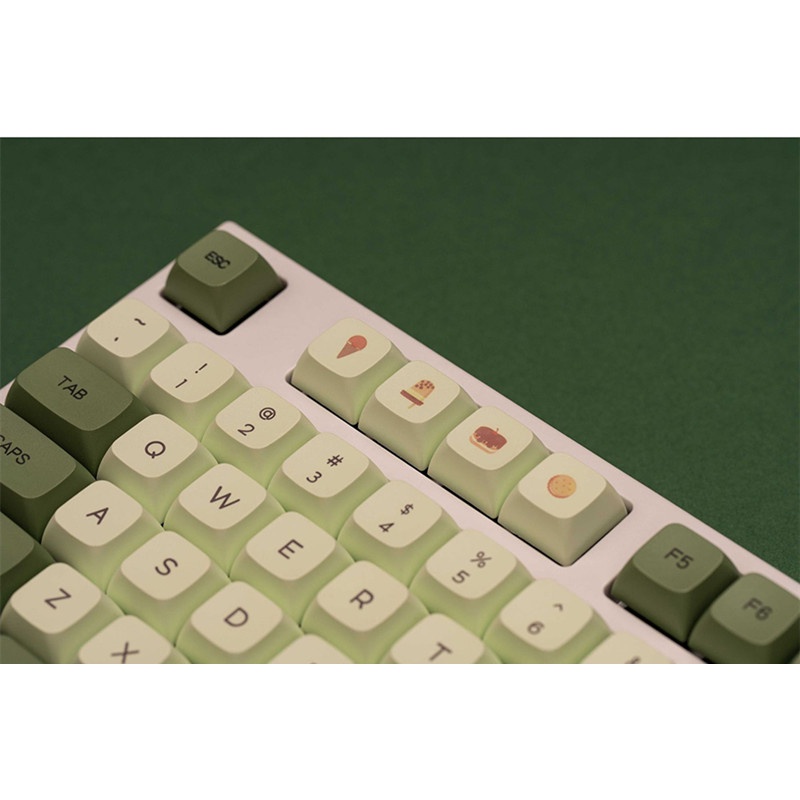 Nút Bàn Phím Cơ Học Tiếng Anh Nhật Bản PBT 124 Phím