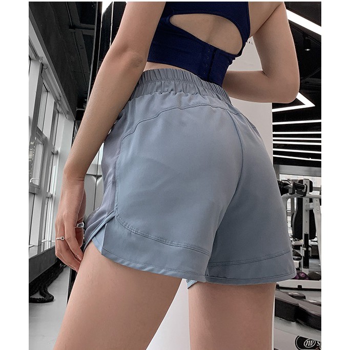 Quần biker short quần ngắn tập gym 2 lớp có túi chạy bộ vải dù Đồ tập Rẻ mà Đẹp 𝑮𝒀𝑴𝑺𝑻𝑶𝑹𝑬 602