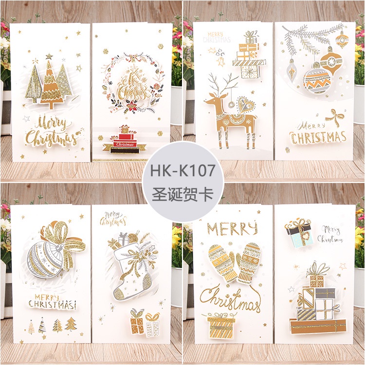 Thiệp Noel Giáng Sinh đẹp 13x21 cm