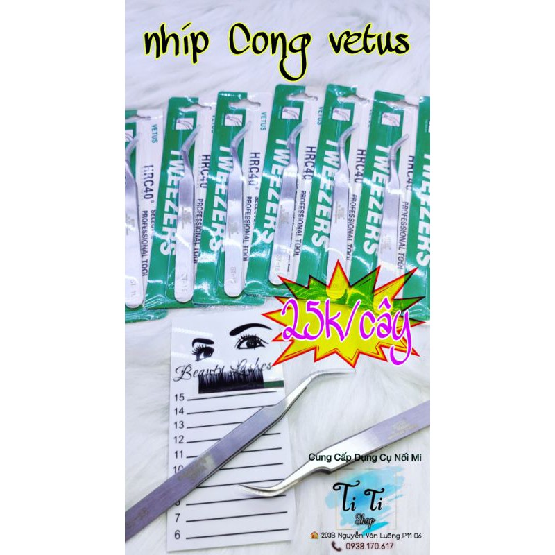 Nhíp VETUS / Nhíp Nối Mi / Nhíp Classic