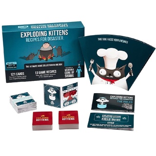 Board game mèo nổ cảm tử Exploding Kittens: Recipes for Disaster Nifoki