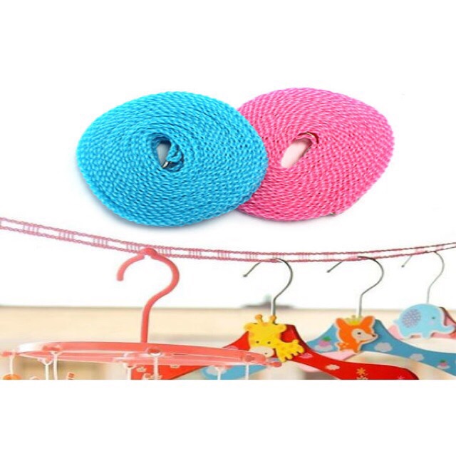 dây phơi loại to treo quần áo thông minh móc treo có lỗ chống xô 5m