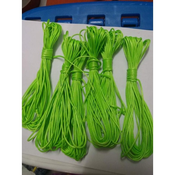 Bó 5 mét dây sáp da nhiều màu size 1mm