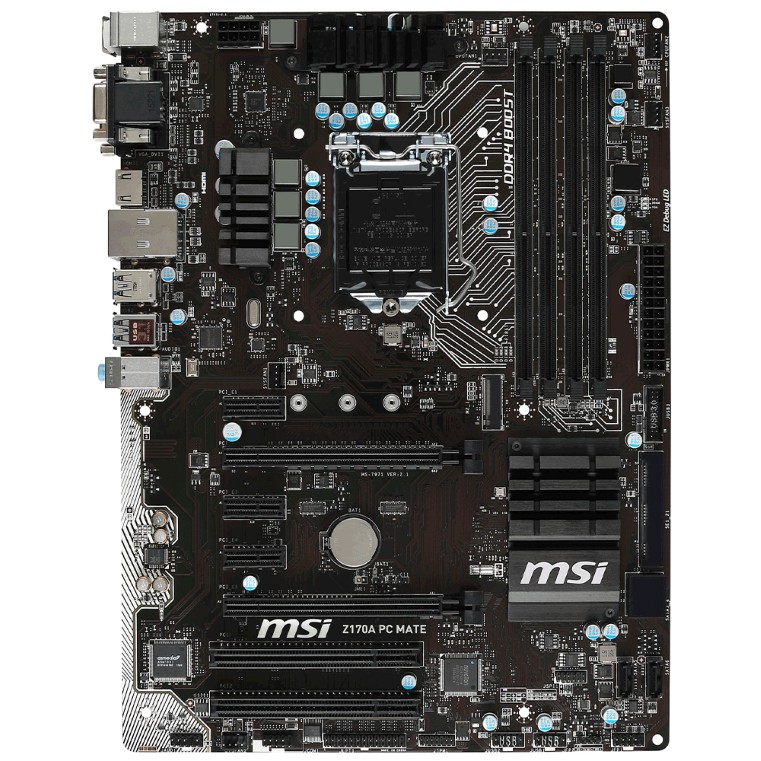 Bo mạch chủ MSI Z170A PC MATE - Main Z170 socket 1151 Ram DDR4 qua sử dụng